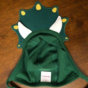 Hanna Andersson Dinosaur Pilot Cap XS Fjord Color